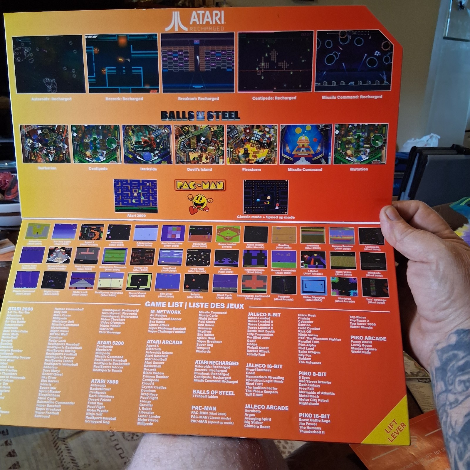 My Arcade Atari GameStation Go Handheld System HDMI Wi-Fi 720p 4GB
