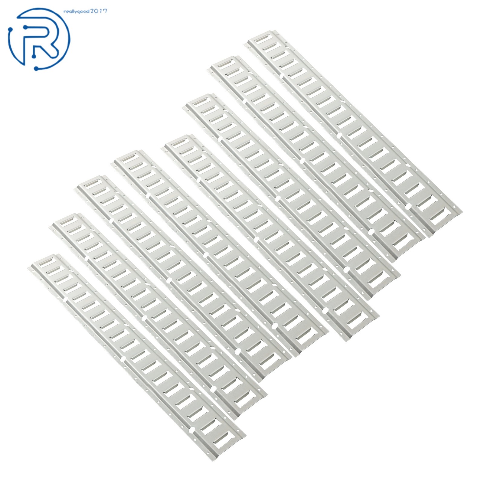 New Steel E Track Tie Down Rail Kit Silver Galvanized 24 Pack 3' Secure Cargo