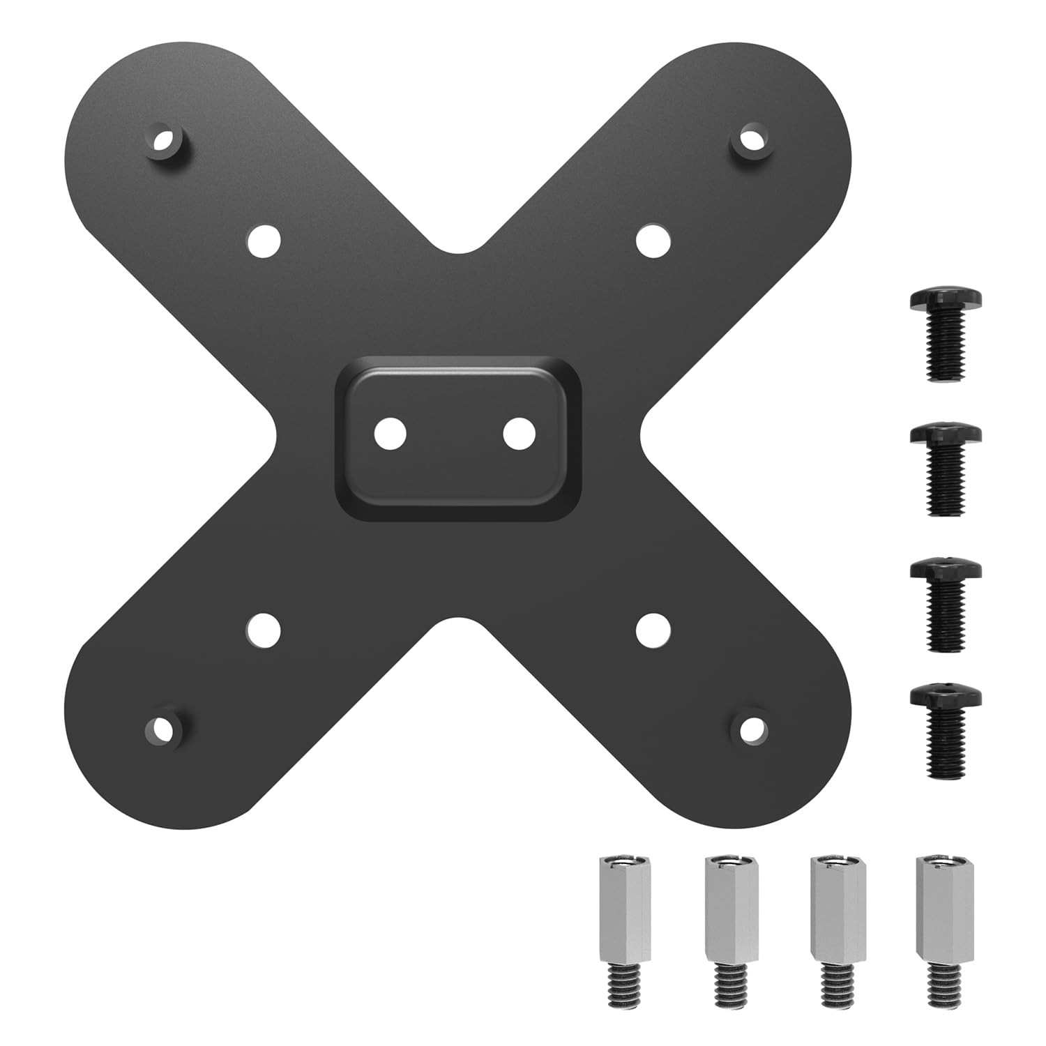 Wall Mount Arm Mount 50x50mm to 75x75mm Adapter Bracket Plate Mounting Patter...