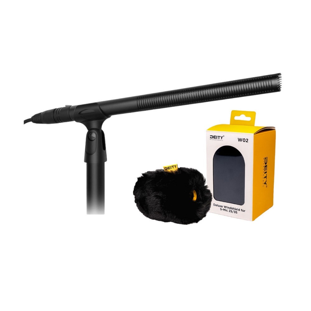 Deity S-Mic 3 Shotgun Microphone W02 Deluxe Windshield for S-Mic 2S/3S PRO