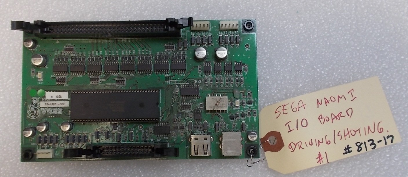 Sega Naomi Aecade Game IO Board #837-13551-92 (813-17)