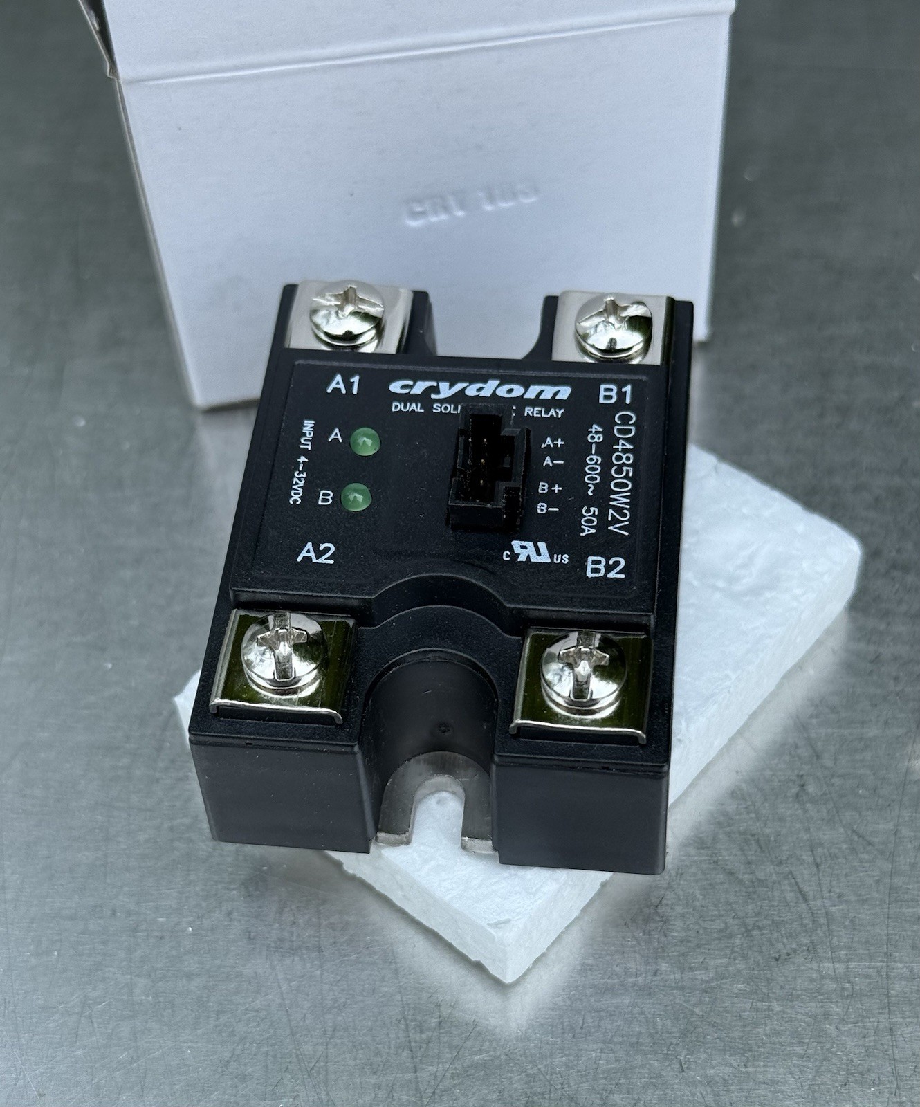 Crydom CD4850W2V Evolution Dual Solid State Relay 48V-600V 50A - New