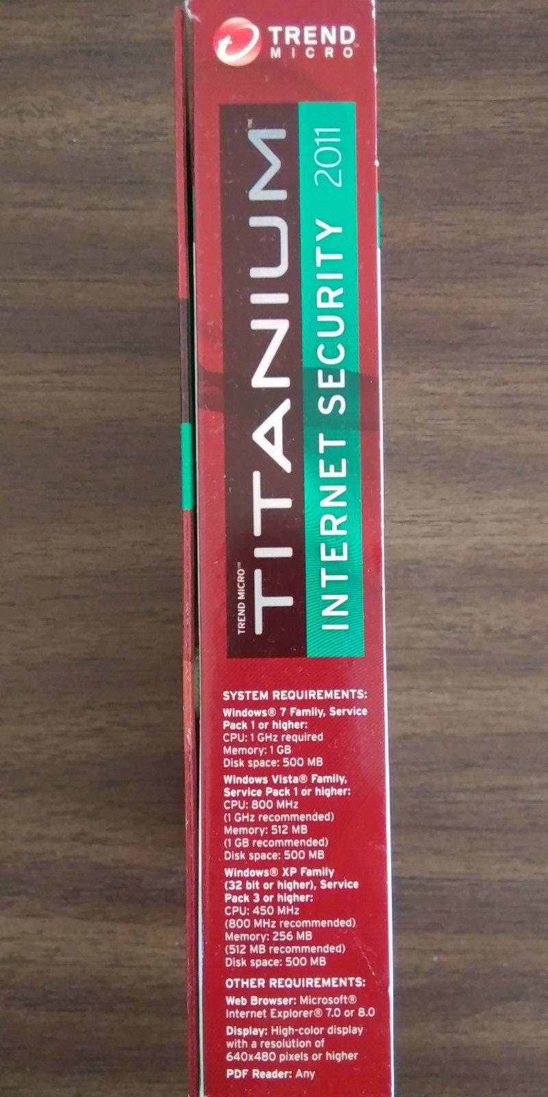 Trend Micro Titanium Internet Security 2011 (for up to 3 PCs)