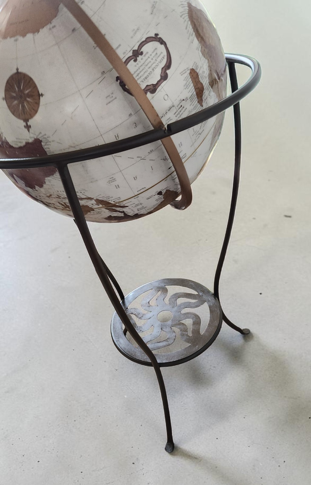Vintage Replogle Globe 16" on Metal Stand