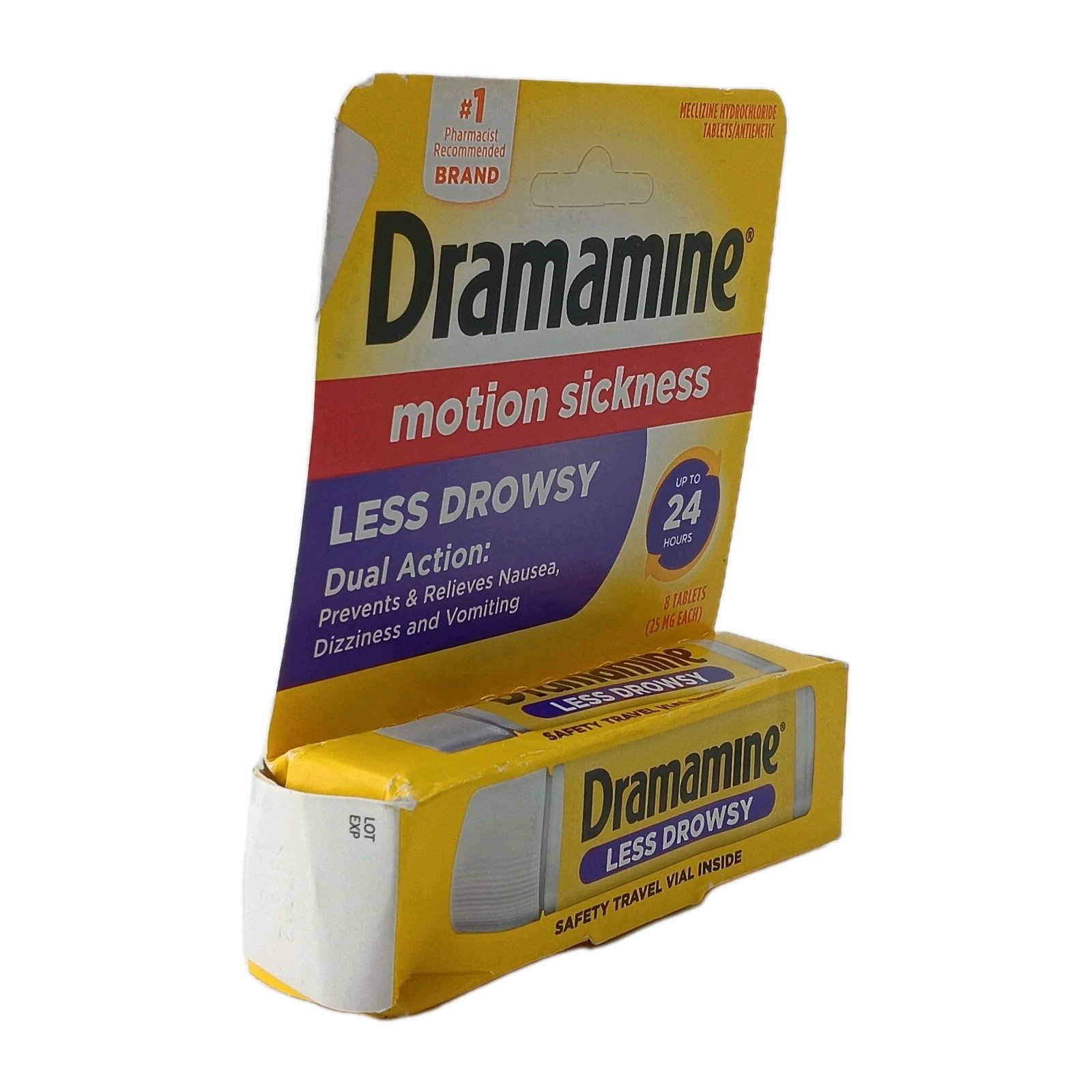 Dramamine Motion Sickness Prevents & Relieves Nausea Dizziness Vomiting