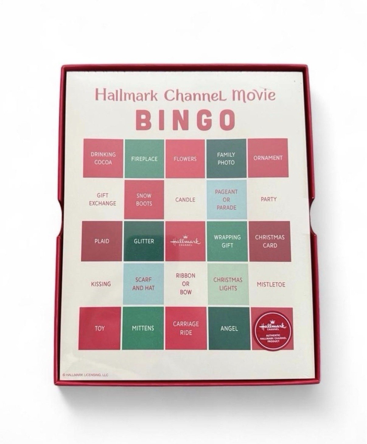 Hallmark Channel Christmas Movie BINGO Holiday Set NEW Sealed