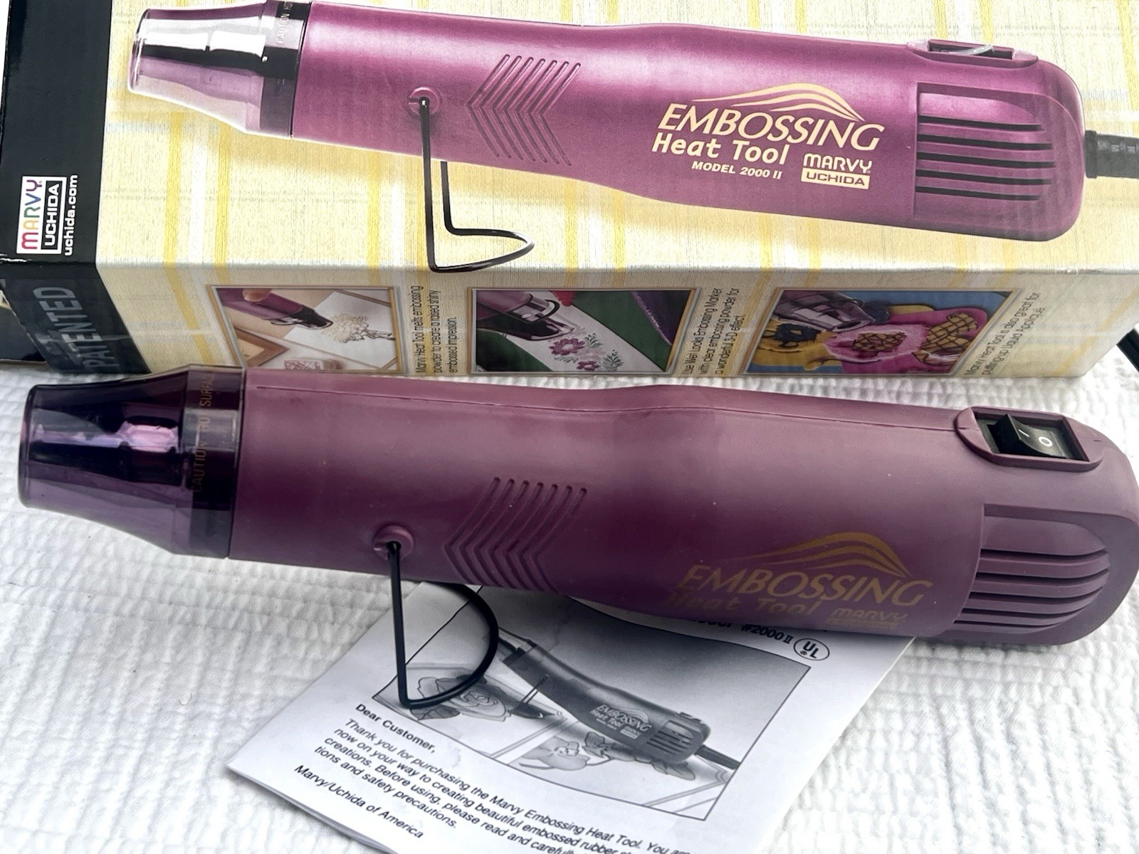 Marvy Uchida Embossing Heat Tool — Model 2000 II Crafting Precision Heat
