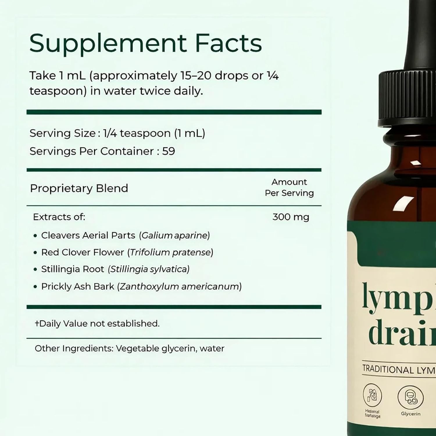 Organic Lymphatic Drainage Supplement ~20%OFF