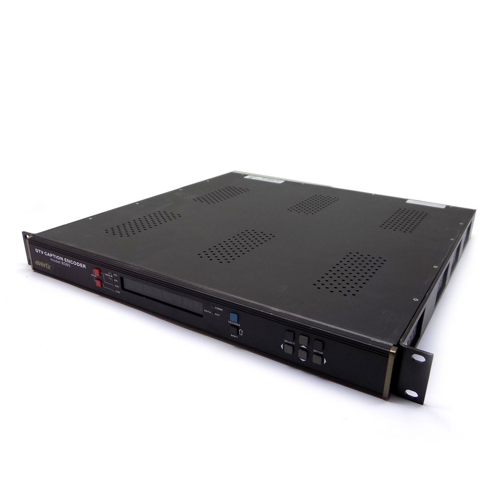 Evertz Microsystems 8085 DTV Closed Caption Encoder 1U Rackmount CC Encoder