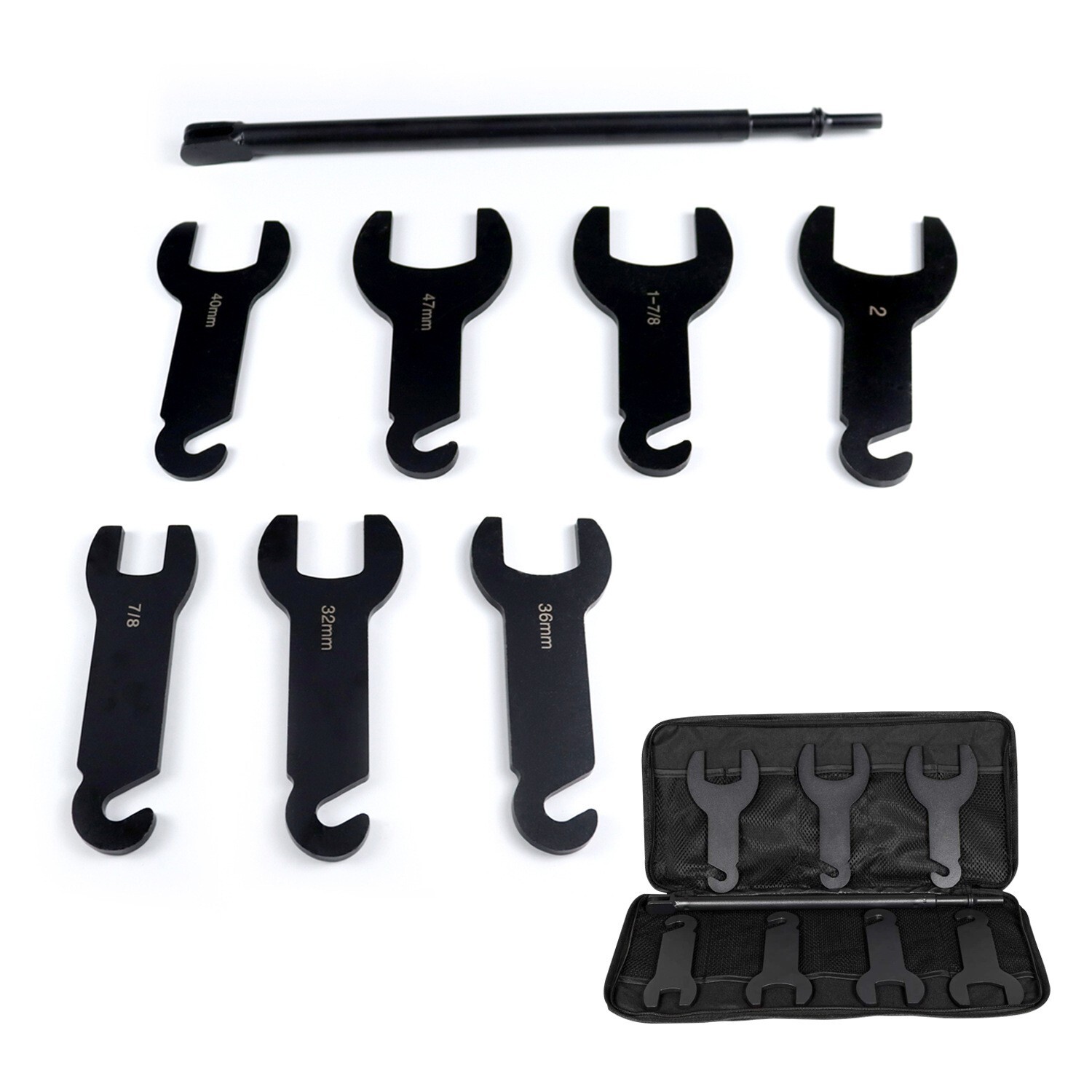 43300 Pneumatic Fan Clutch Wrench Removal Tool Kit Fit for Ford/GM/Chrysler/Jeep