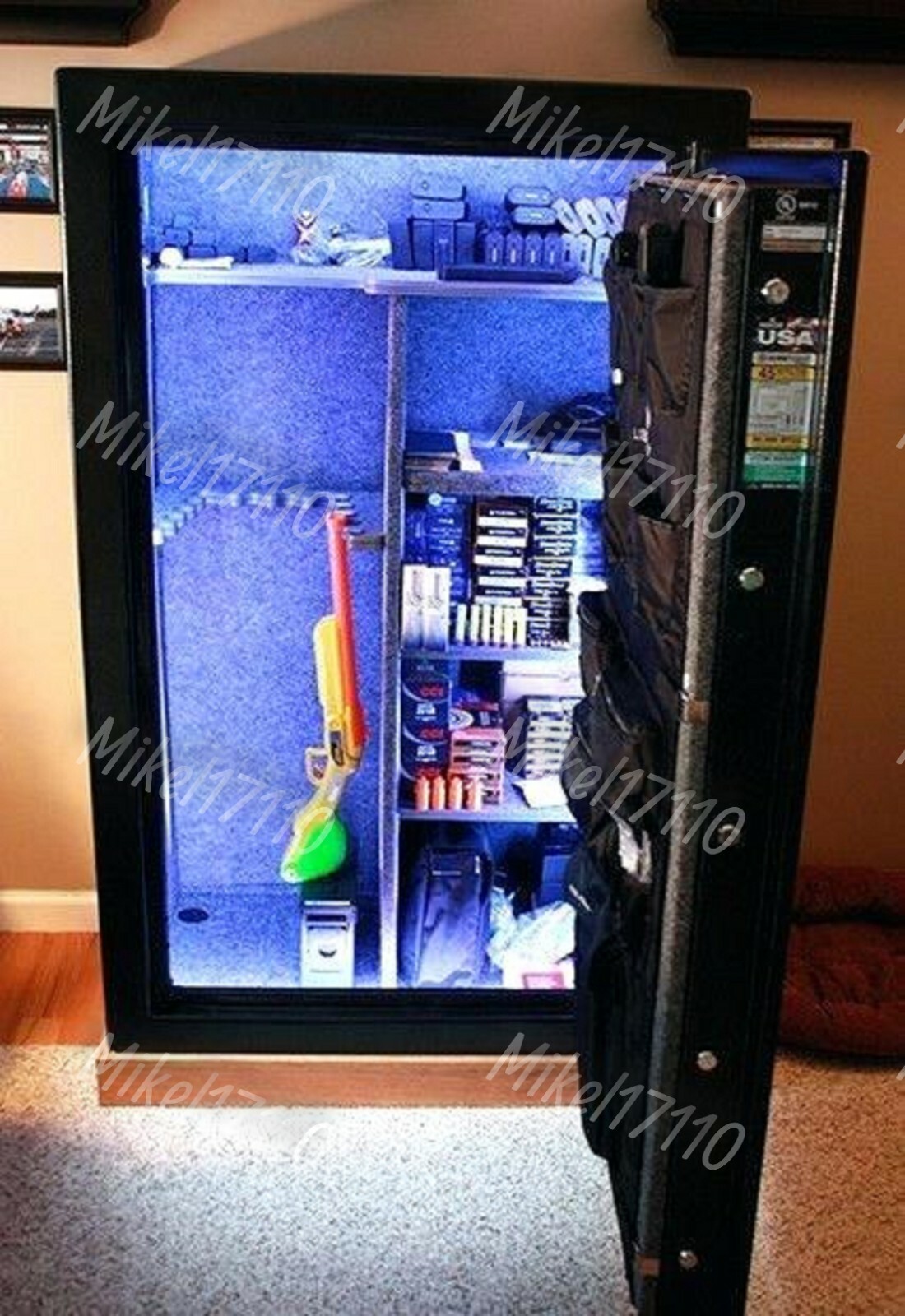 60" x 30" Gun Safe Light Kit / 110v Powered Bright White LED Strip Lite