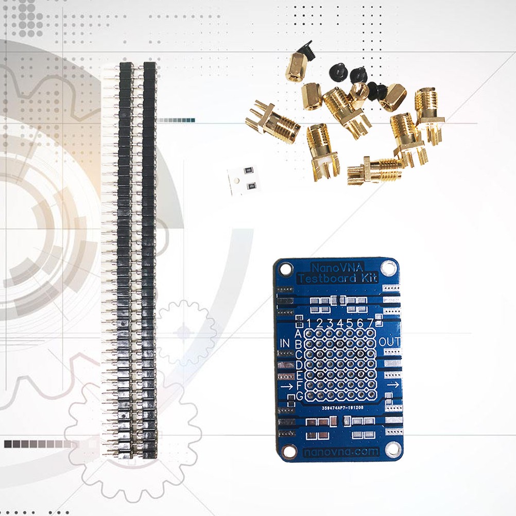 Testboard Kit Test Board Network Analyzer Attenuation Pad Filters Plastic