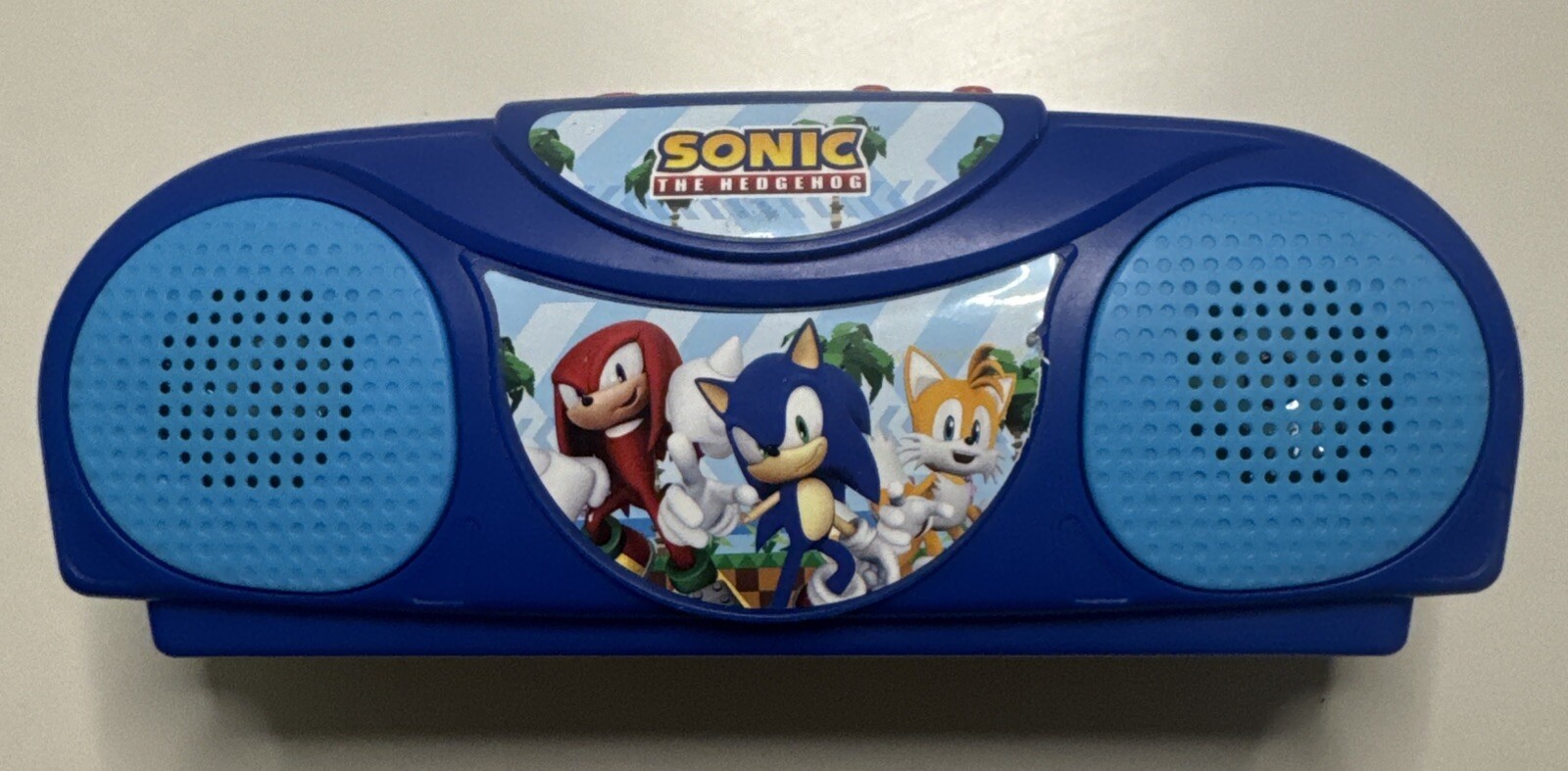 Sonic The Hedgehog Sing a Long Karaoke Boombox Radio, NO MIC