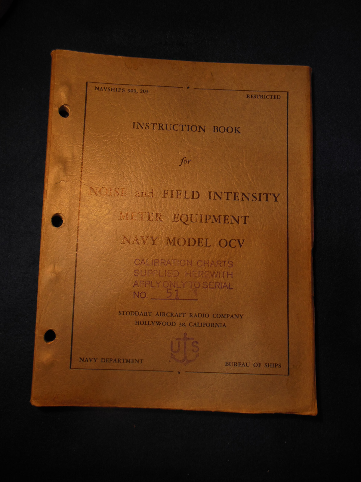Stoddart Aircraft Radio OCV Operating & Service  Manual