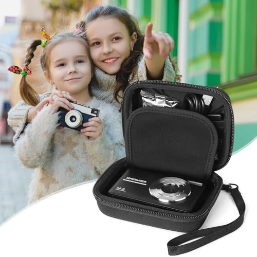 Digital Camera Case for AbergBest 21 Mega Pixels 2.7" LCD Rechargeable Black