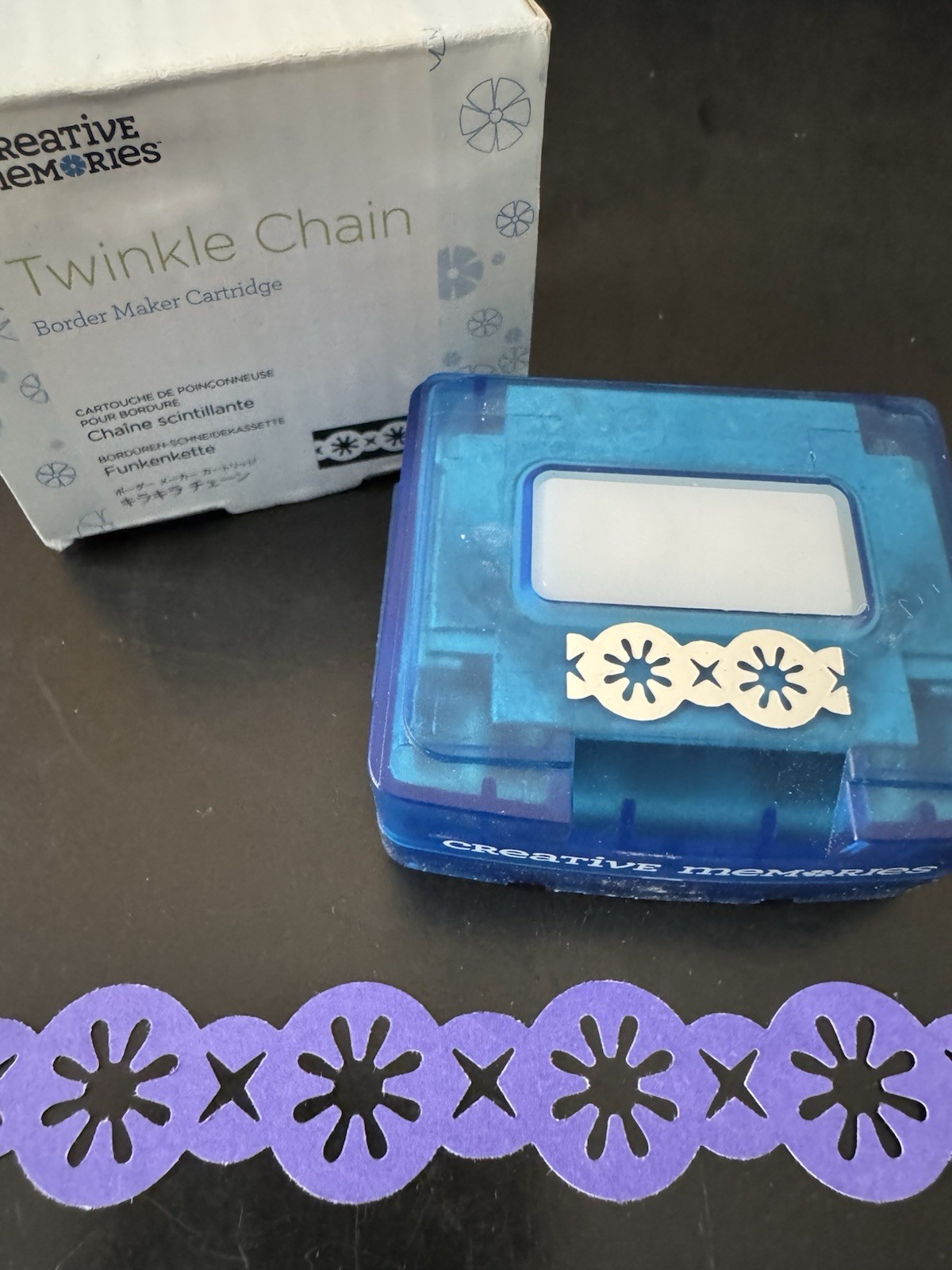 Creative Memories Twinkle Chain Border Maker Cartridge