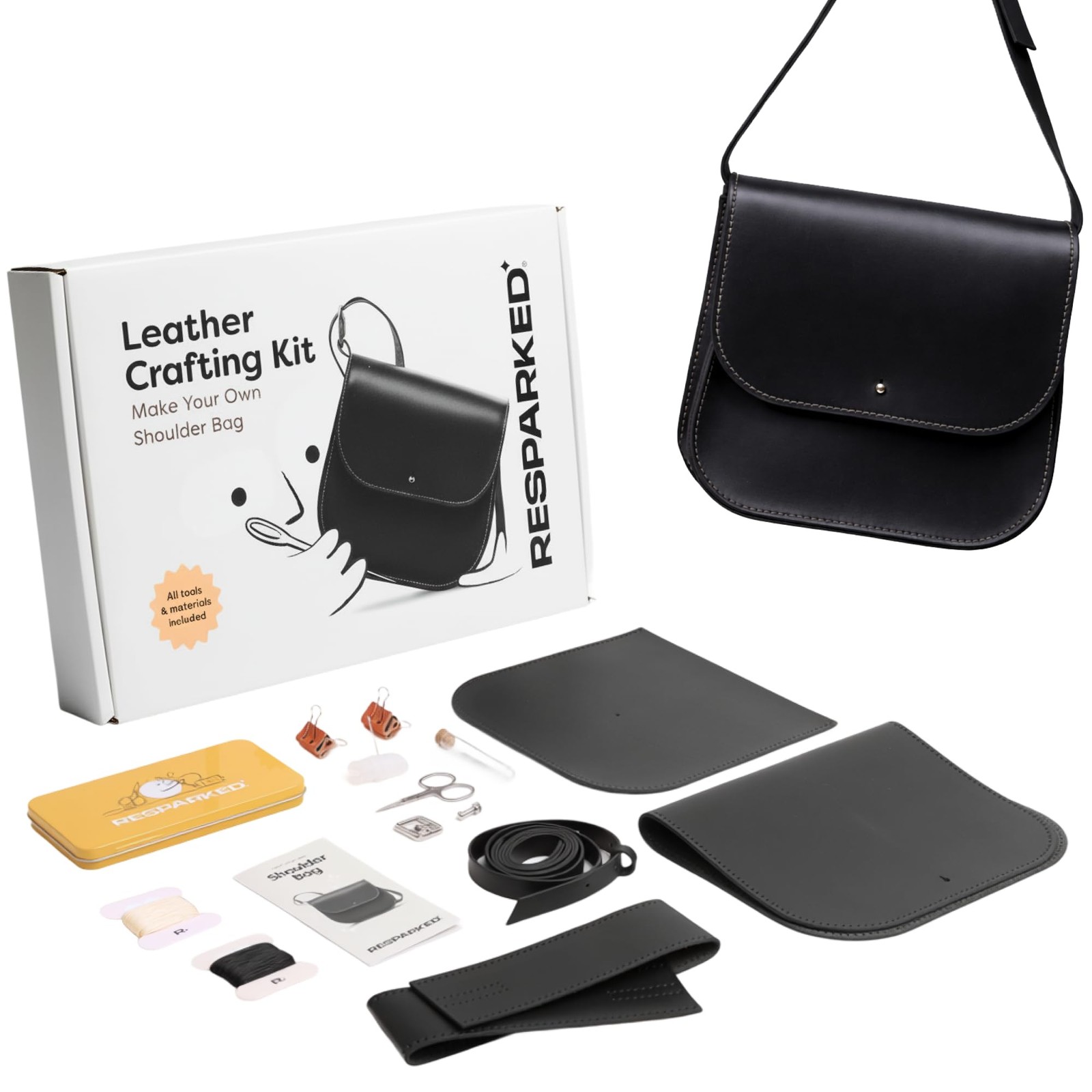 Resparked Leather Medium Tote Bag – Women’s Handbags, Shoulder Bag,...