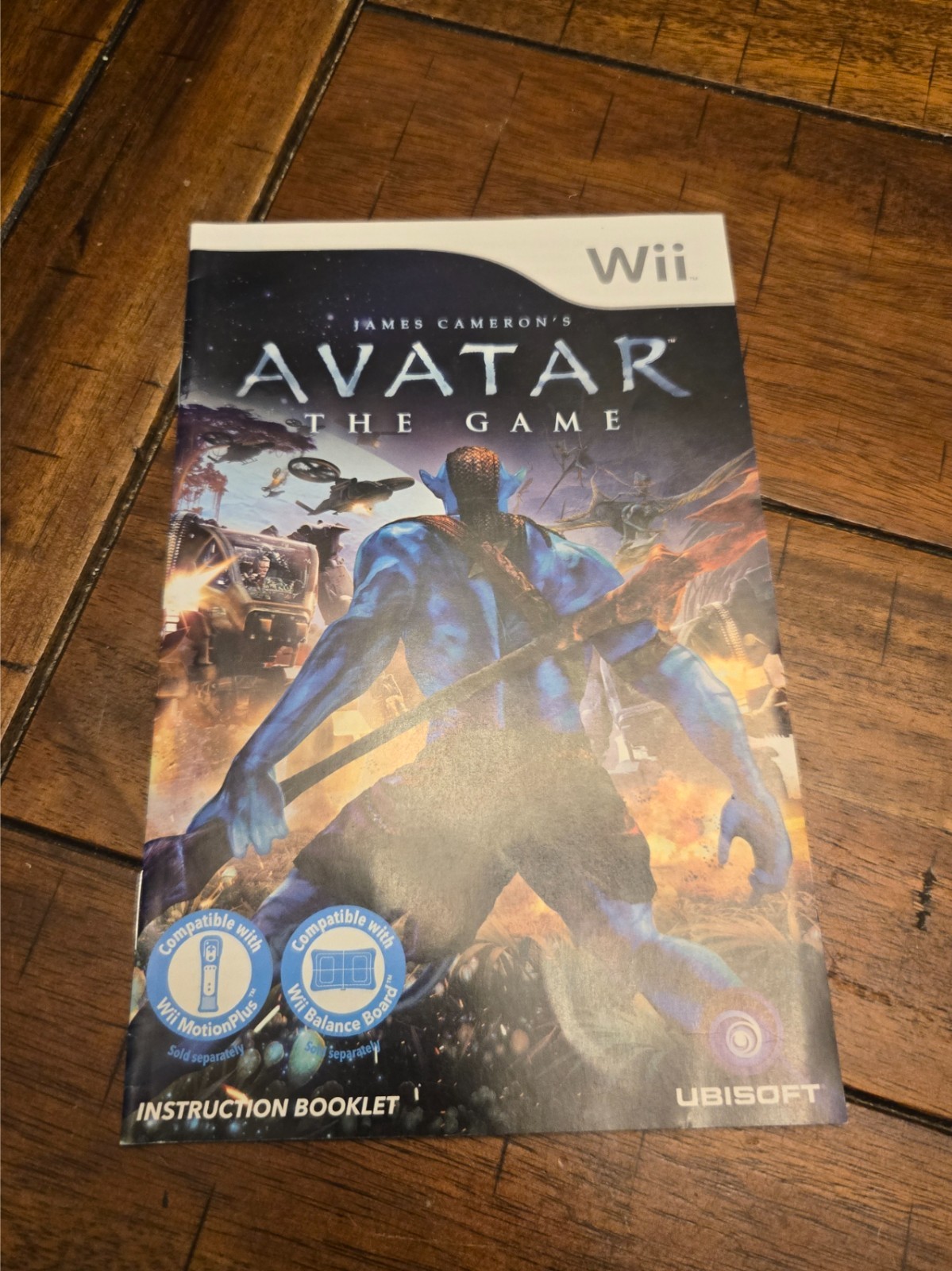 Nintendo Wii - Manual Only - Avatar The Game - VG05