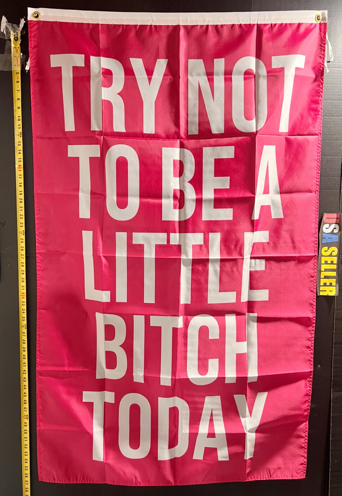Motivation Flag FREE USA SHIP 10 Dorm Workout College Fitness Beer USA Sign 3x5'