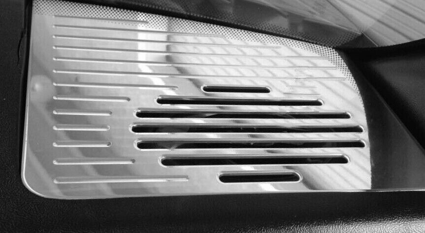88-94 Chevy C1500 Silverado, Sierra Billet dash speaker grilles