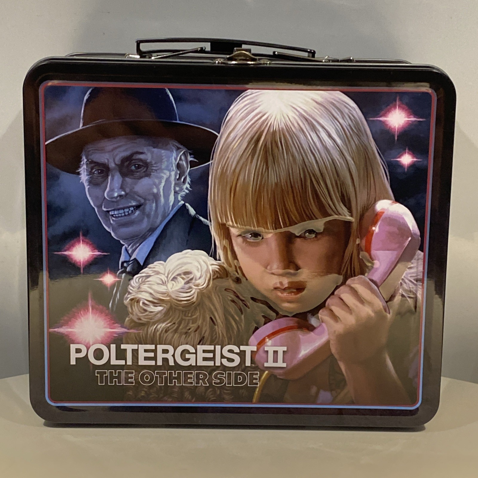 New Poltergeist 2 Double Sided Lunch Box/Tin Tote Complete
