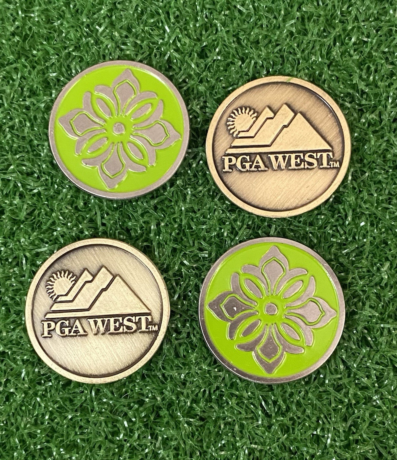 PGA WEST & La Quinta Resort And Golf Club Logo  Golf Ball Markers