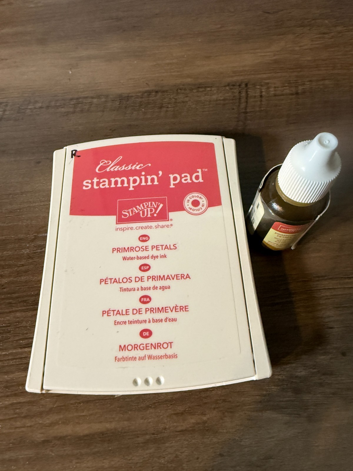 Stampin Up Classic Ink Refill & Pad ~ Primrose Petals
