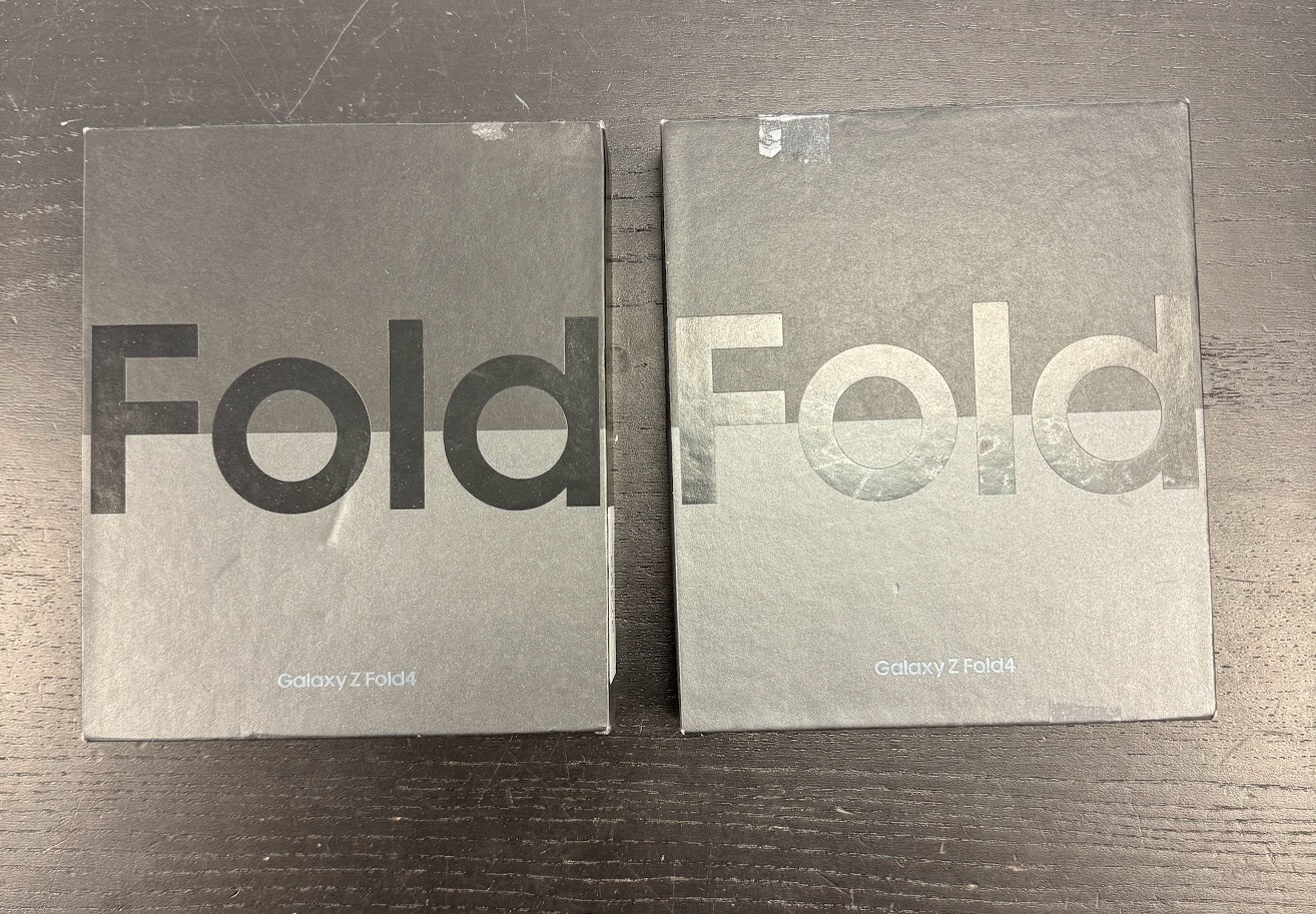 Samsung Z Fold 4 Empty Box (no phone or accessories)