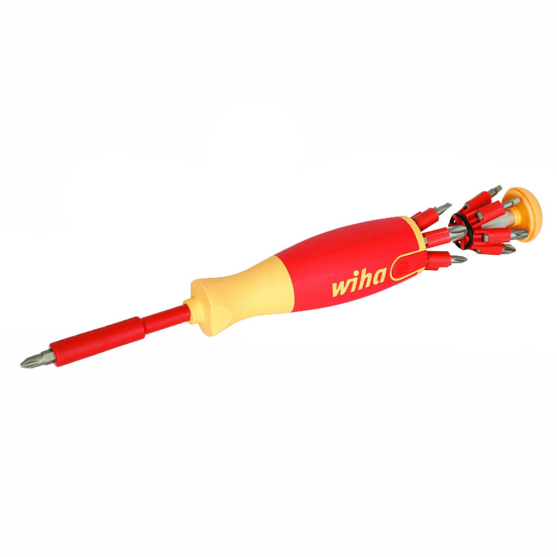 Wiha 38051 Insulated Pop-Up Insert Bit Holder Screwdriver