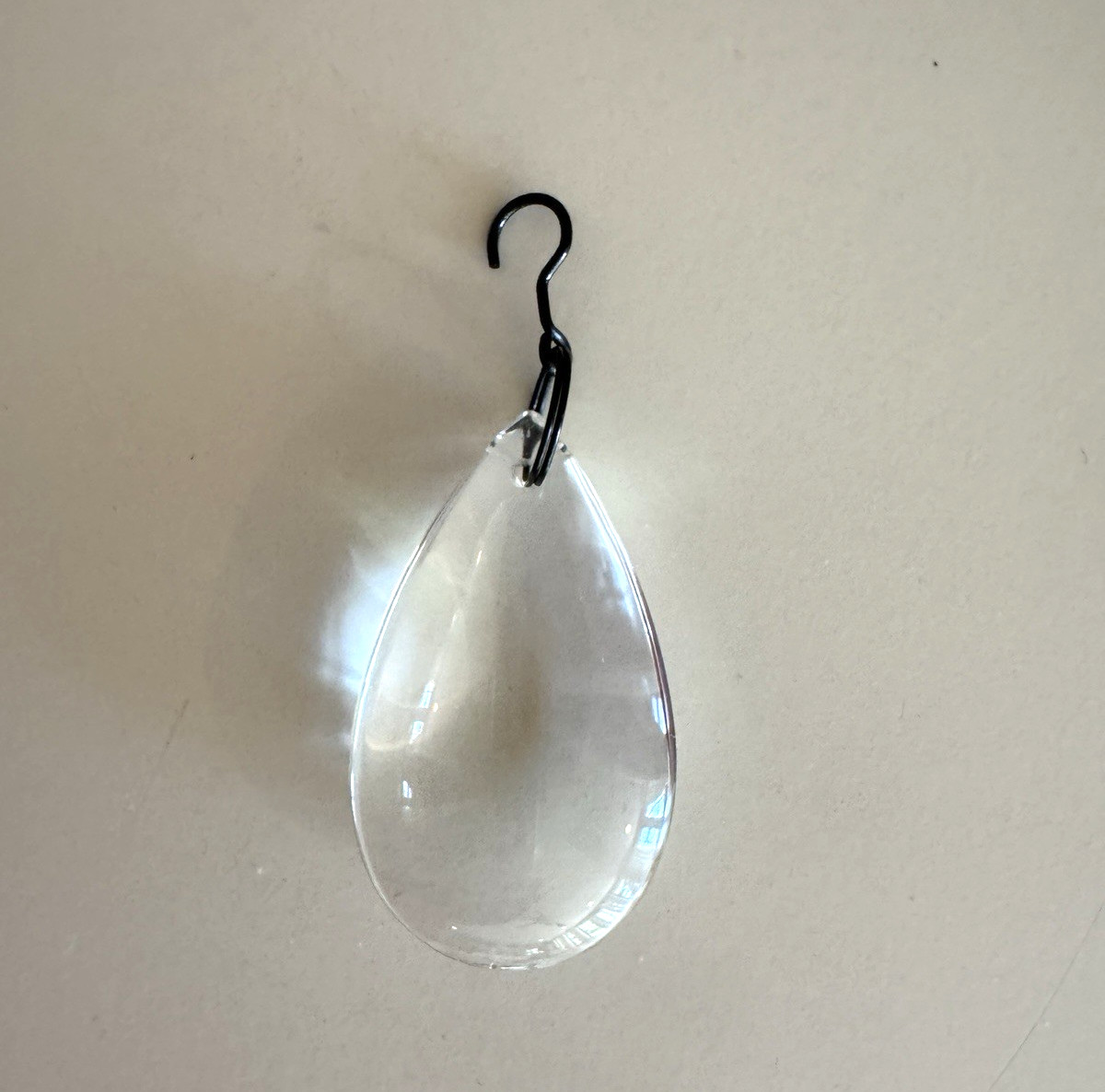 Pottery Barn Clarissa Glass Drop Replacement Crystals ~ Small Teardrop 2"