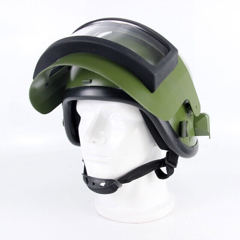 US NOW K6-3 Helmet Replica Russian Special Forces Altyn Mask Green Steel Hlelmet