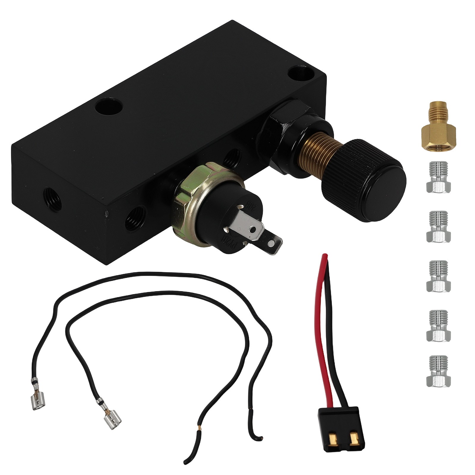 Adjustable Proportioning Valve for Chevy 1955-1957 Brake Distribution Block