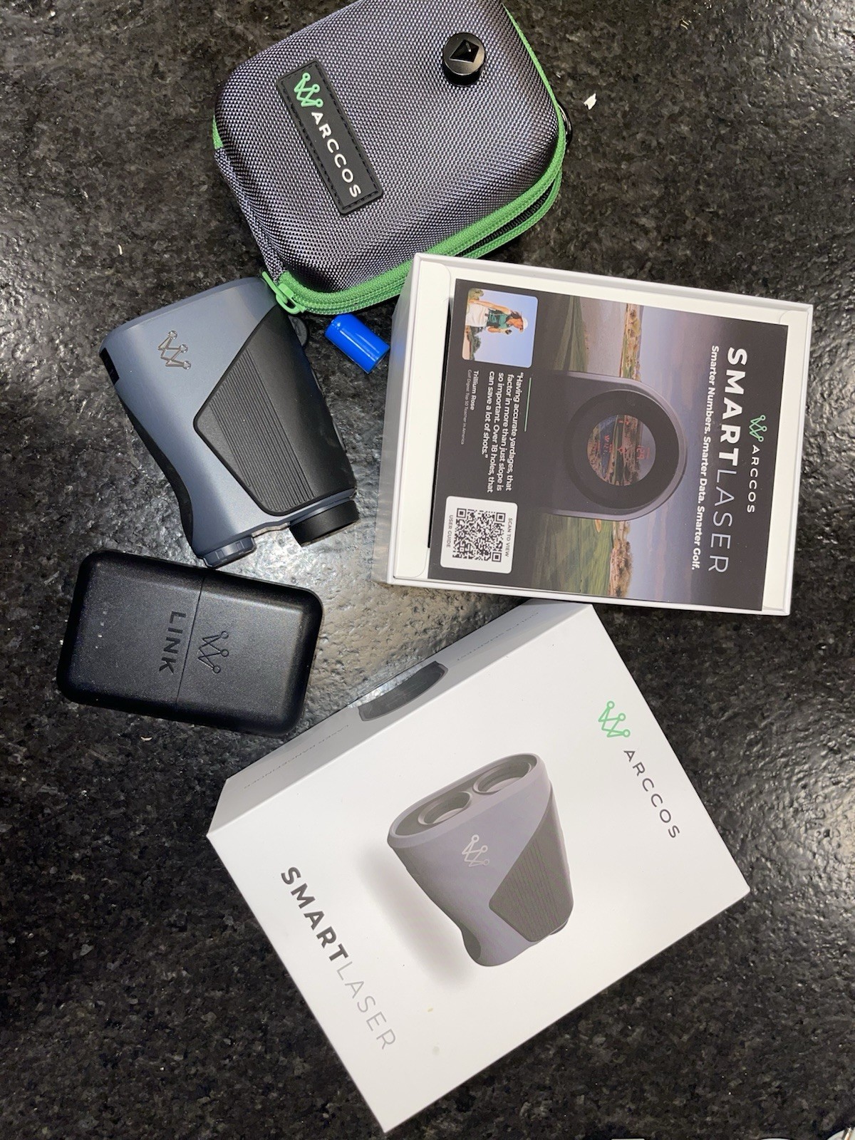 Arccos Smart Laser Rangefinder AND Arccos Link