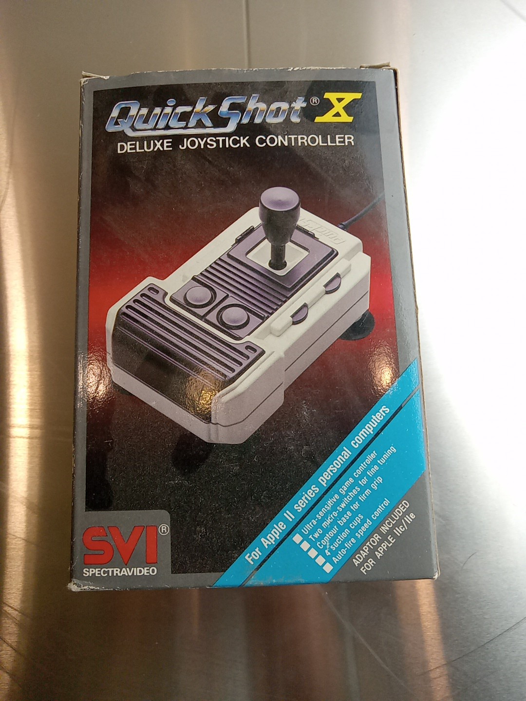 PC SVI Quick Shot X - Vintage Deluxe Joystick Controller For IBM  computer New