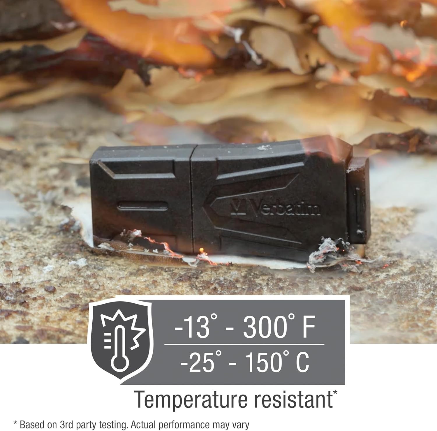 32GB ToughMAX USB 2.0 Flash Drive - Extremely Durable Thumb Drive - Black