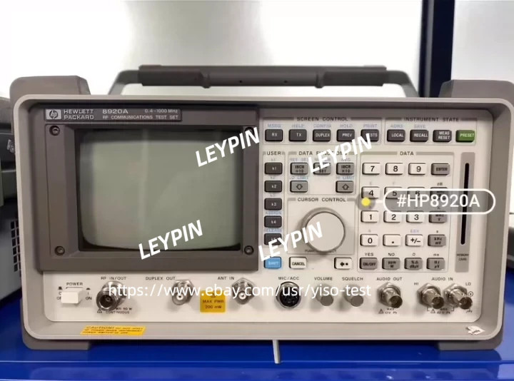 1PCS Agilent HP 8920A comprehensive tester 0.4 - 1000 MHz /Good function #$
