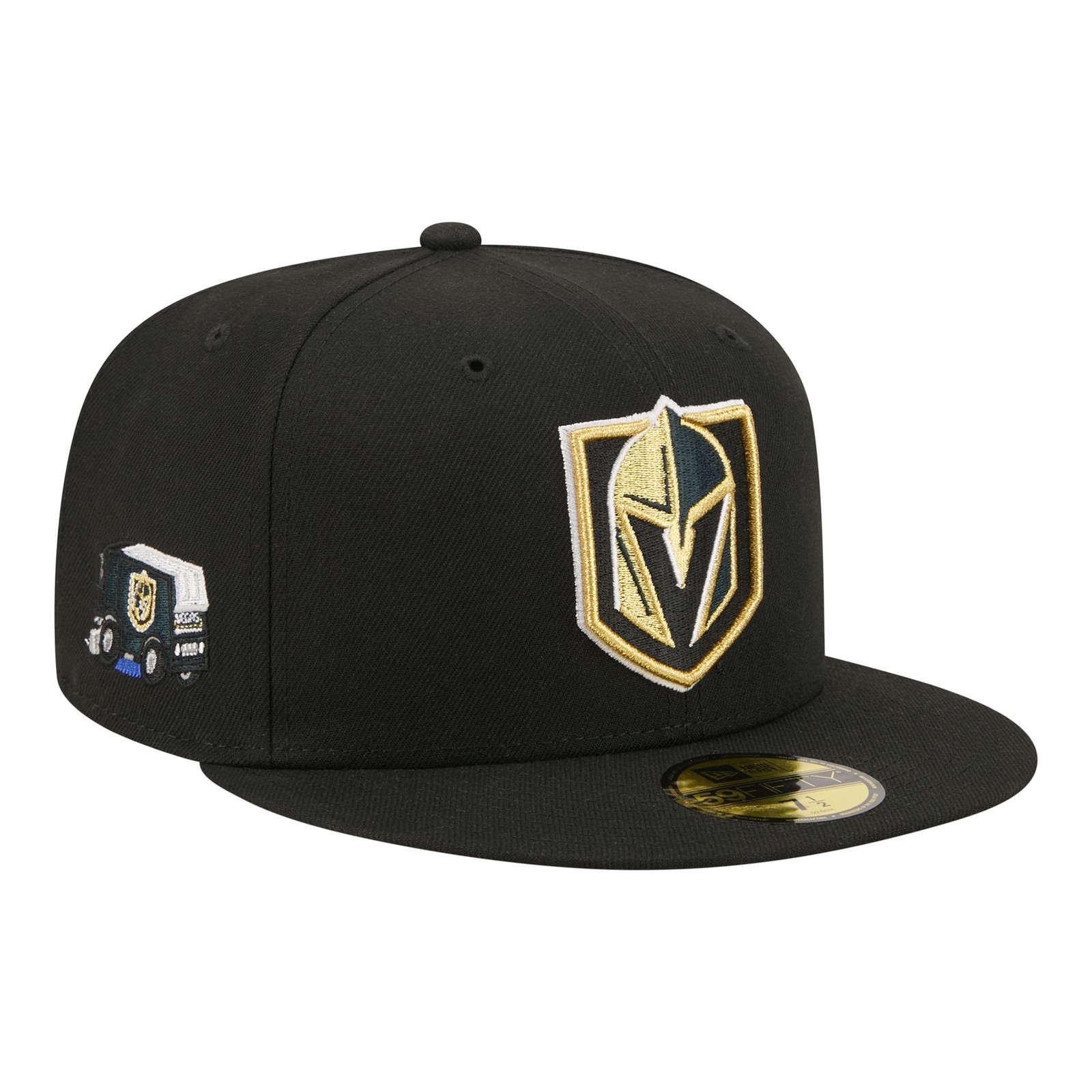 Men's New Era  Black Vegas Golden Knights Zamboni 59FIFTY Fitted Hat