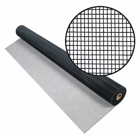 Phifer 3001222 Door And Window Screen, Aluminum, 24 In W, 100 Ft L, 0.01 In