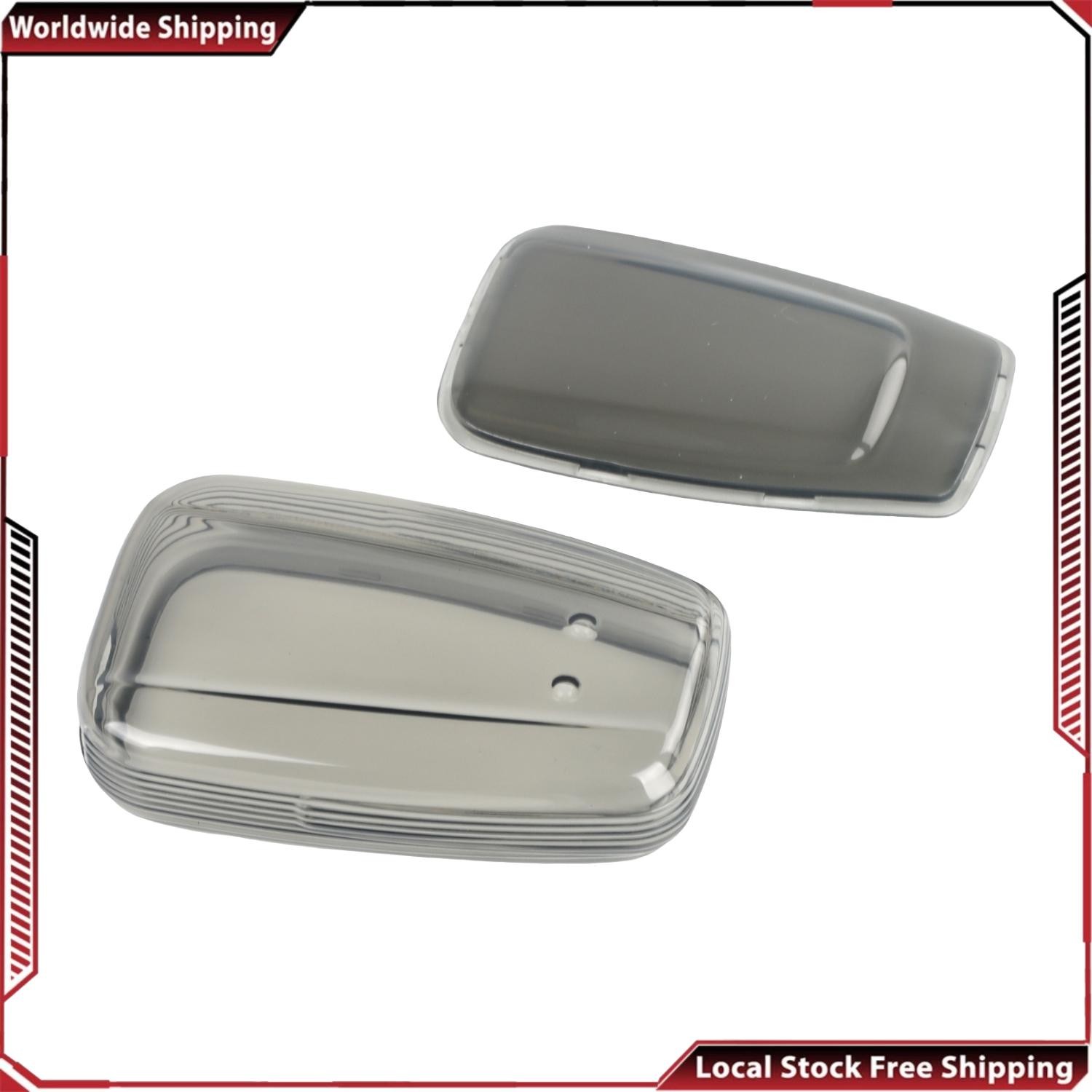 For Toyota Corolla RAV4 Mirai Hilux Tundra Transparent Key Fob Cover Case