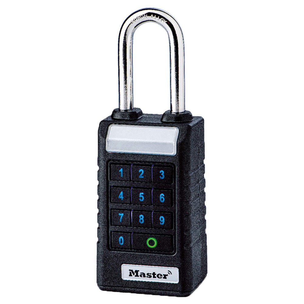 MASTER LOCK 6400LJENT Padlock,2-3/8"Vertical Shackle Clearance 787MD2
