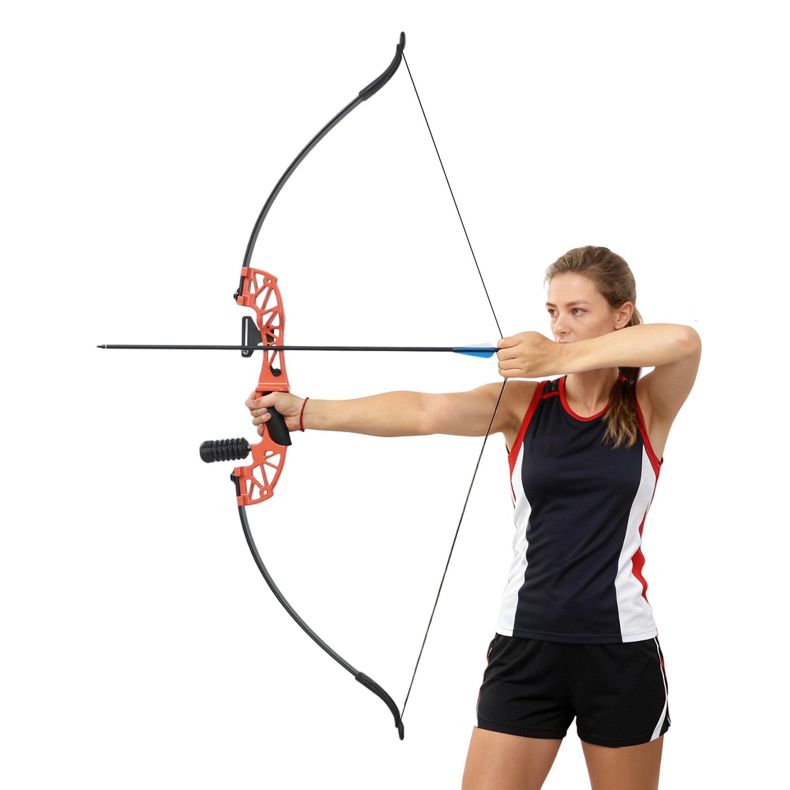 Archery Straight Bow Arrow Takedown Adjustable Recurve Bow