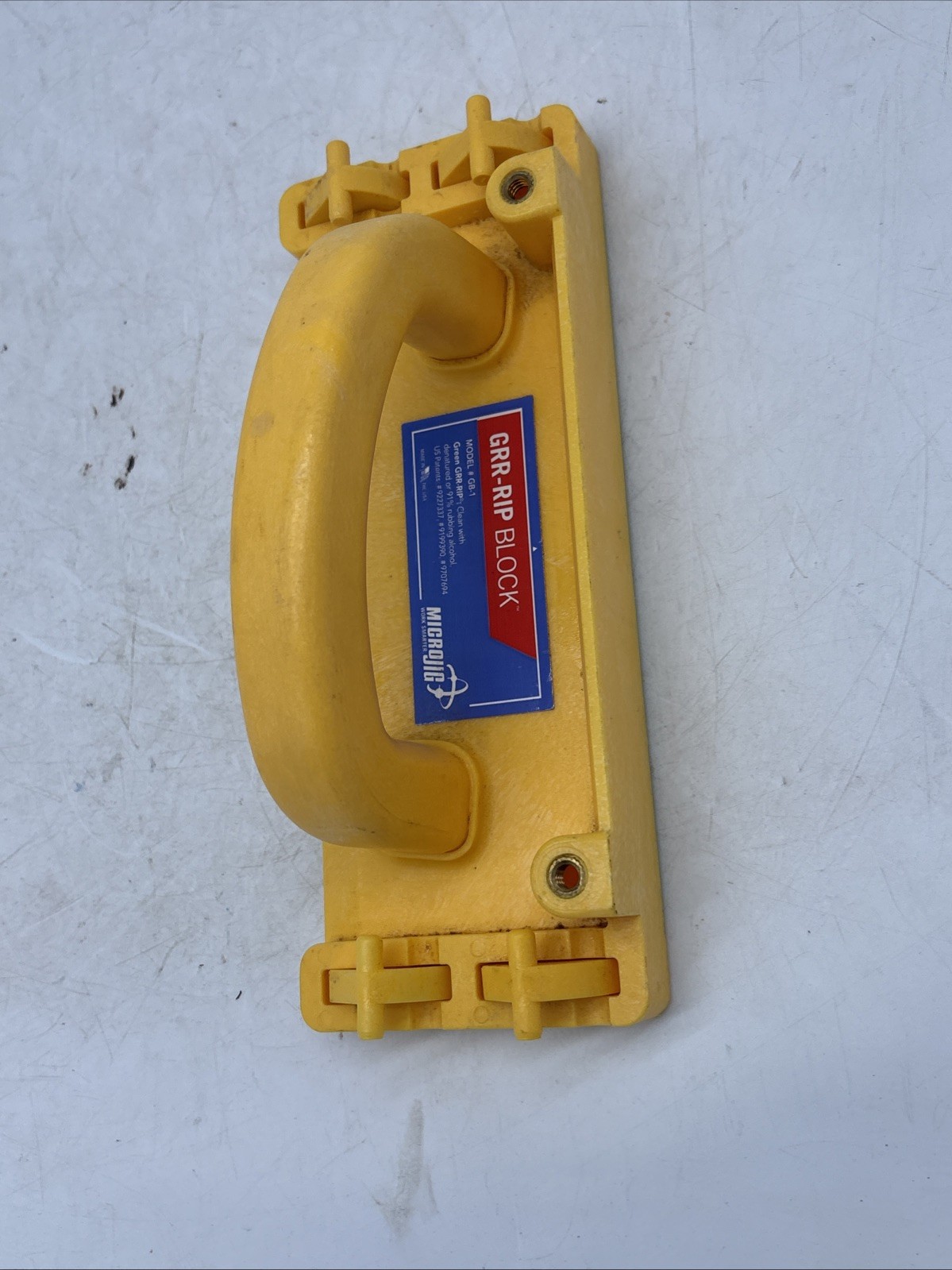 MicroJig GRR-Rip Block GB-1 Smart Hook Push Block - Woodworking - Model #GB-1