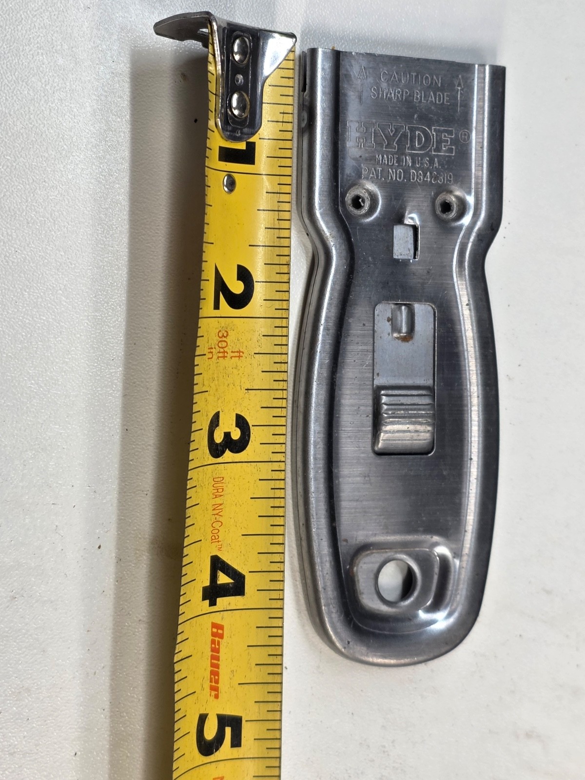 VINTAGE HYDE RAZOR EDGE SCRAPER TOOL - USA