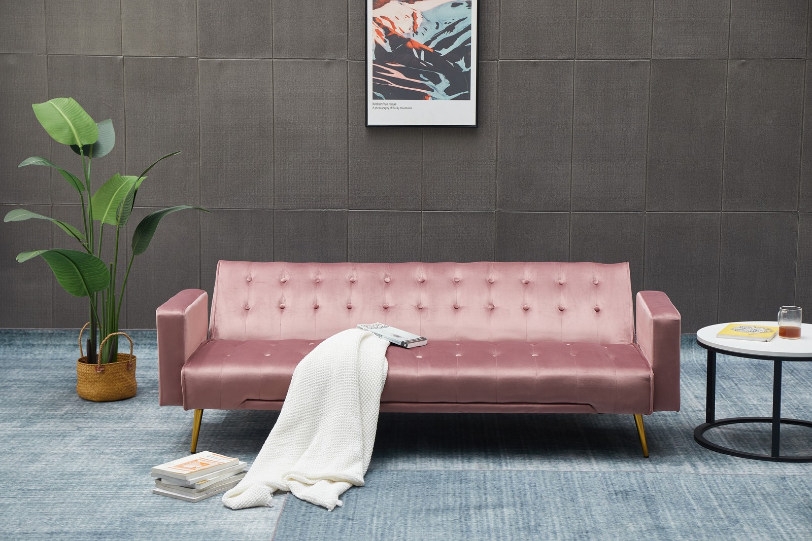 SOFA BED - ROSE