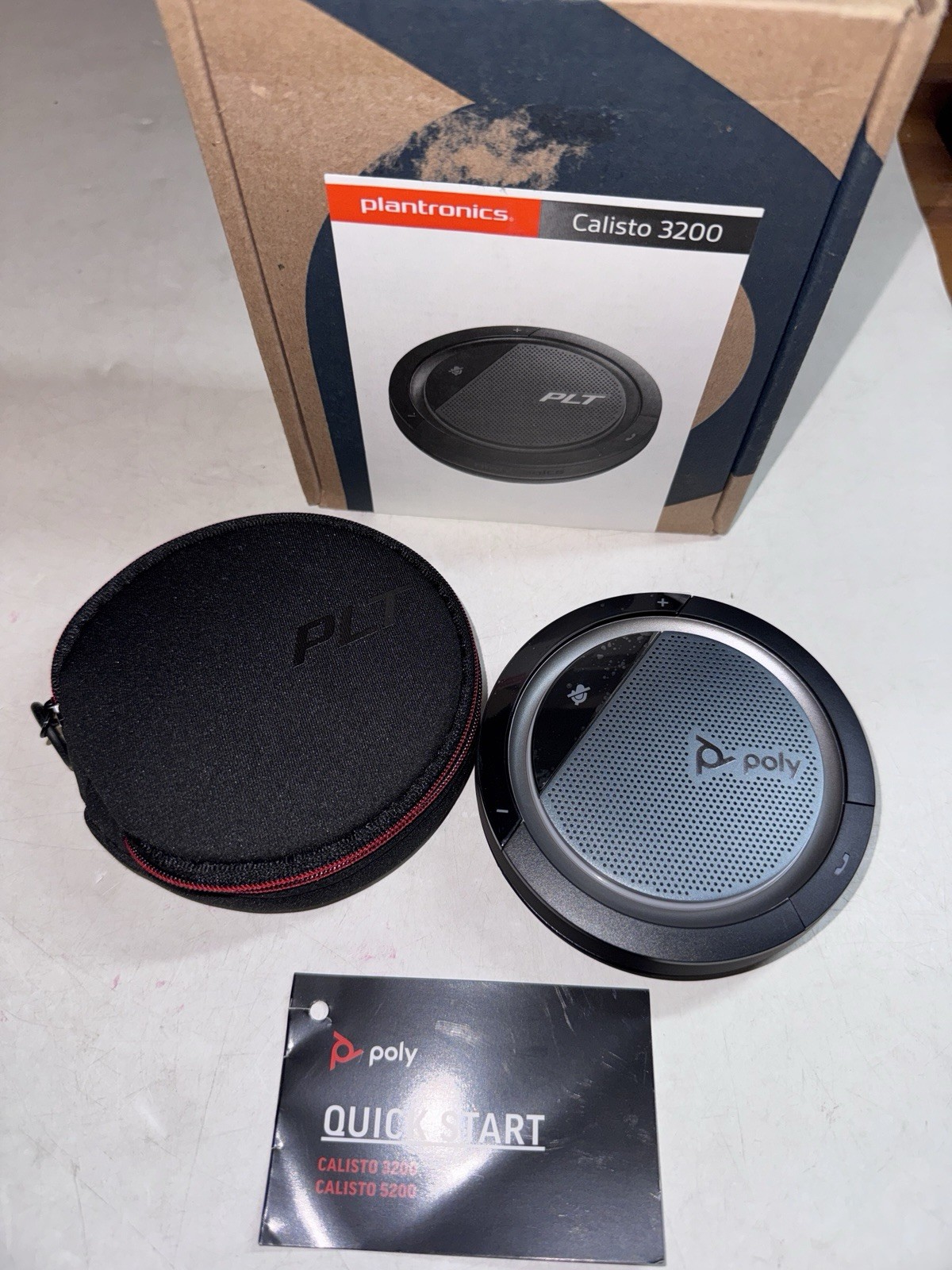 Poly Calisto 3200 USB-A Personal Speakerphone Microsoft Teams New In Open Box