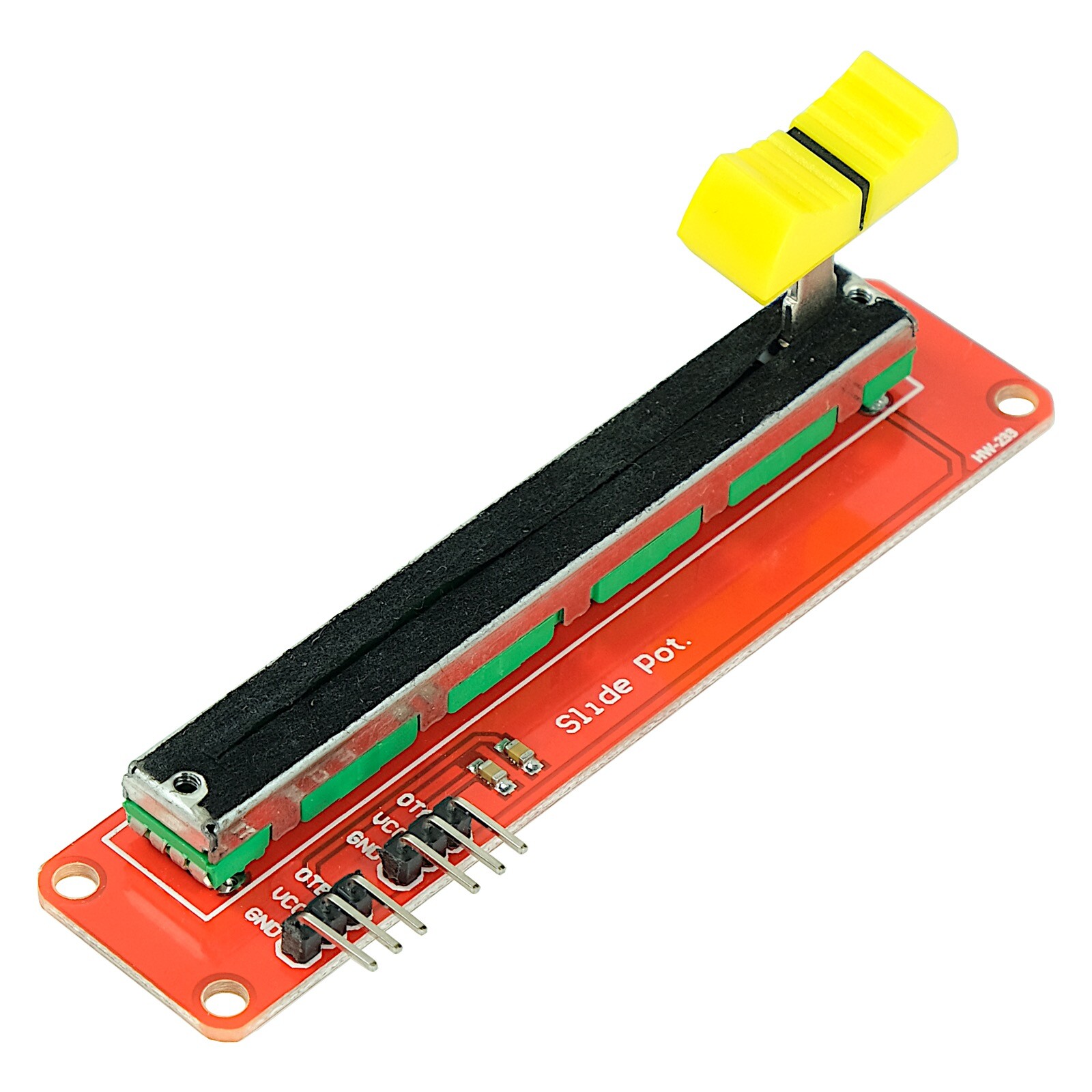 Slide Potentiometer with Fader Knob, 10kΩ, Poti for Arduino