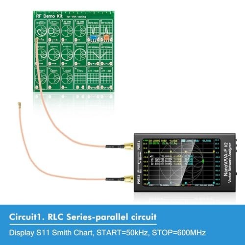 RF Filter Attenuator Kit for NanoVNA-H/F, RF Tester Board, Vector Network Analyz