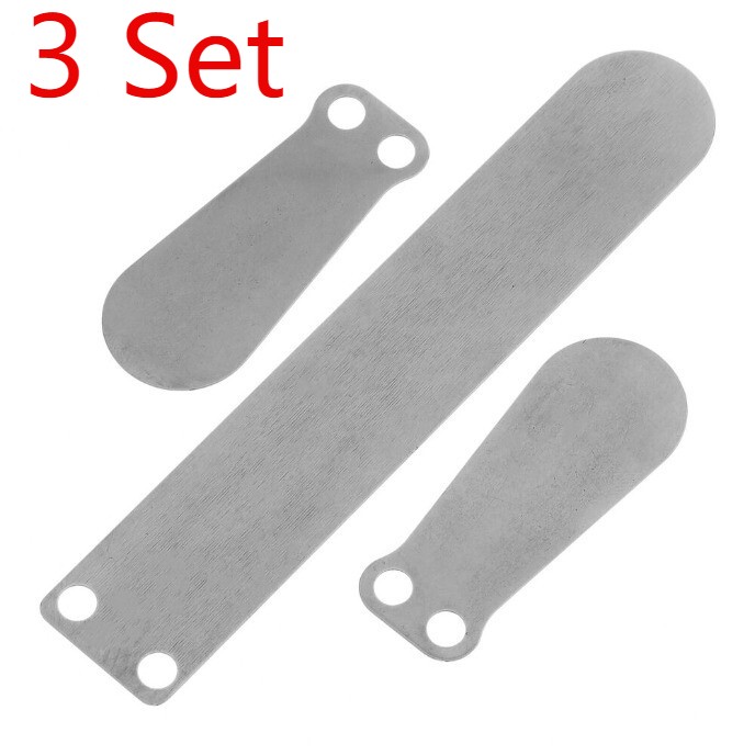 3 Set 100mm+45mm Air Compressor Reed Valve Plate Pump Head Piston Cast Steel Set