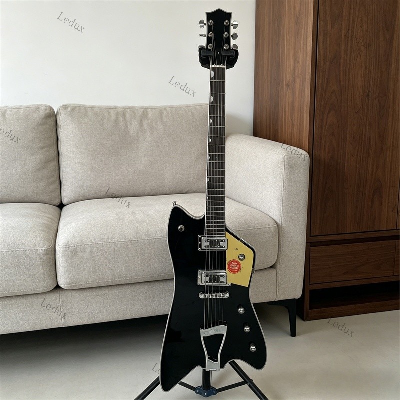 Ledux BILLY BO Solid Electric Guitar Thunderbird Stainless Rounded Bone Nut US