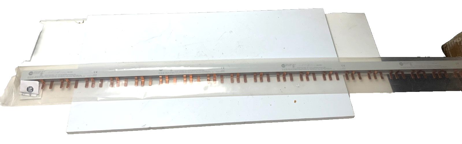 New in Bag Allen Bradley 1492-A3B8 Three Phase Bus Bar 80A, 3 pole 57 pins